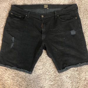True craft jean shorts
